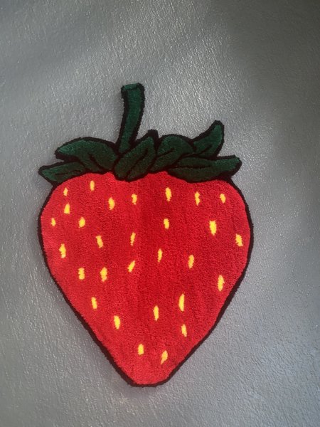 CUSTOM STRAWBERRY RUG