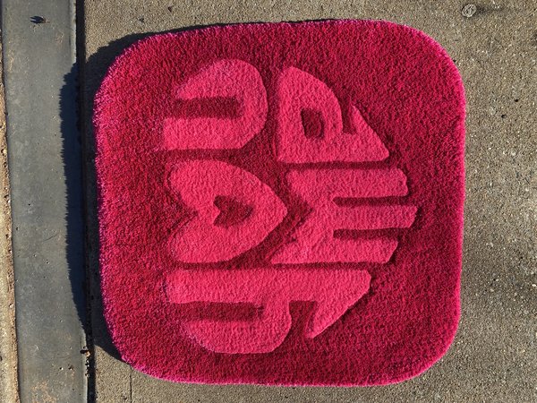 CUSTOM VALENTINE'S DAY RUG